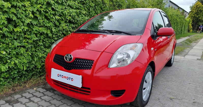 Toyota Yaris cena 11900 przebieg: 199000, rok produkcji 2008 z Warszawa małe 407